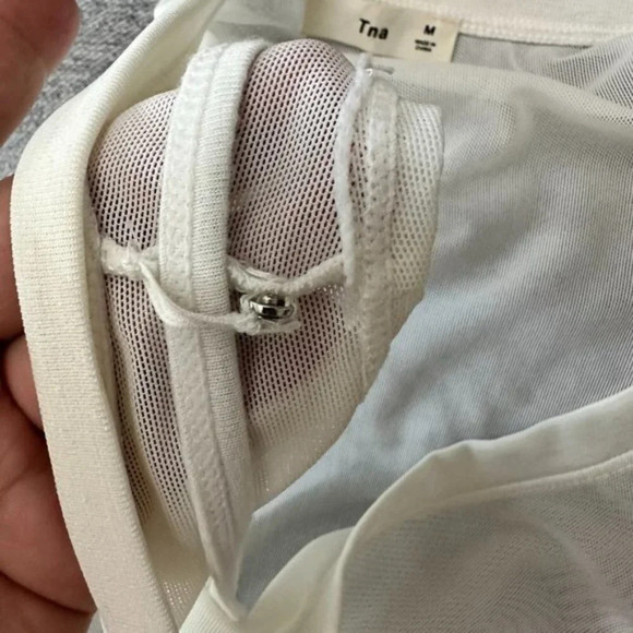 TNA Perdido Mesh Tank Mini Dress with Inner Camisole Women's Medium - Picture 11 of 11